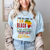 "I Am Black History" Men's Tee