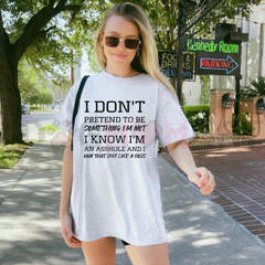"I Know I'm An Asshole" Printed T-Shirt