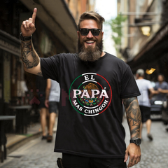 "El Papá Más Chingón" Men's Father's Day Tee