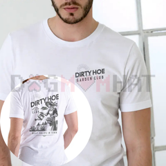 "Dirty Hoe Garden Club" Graphic Tee – Funny Botanical T-Shirt