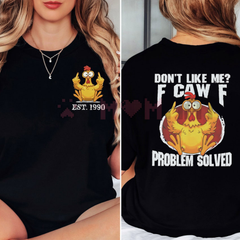 "Don't Like Me F*ck Off" Funny Custom Gen Y Shirt – Edgy Sarcastic Slogan Tee