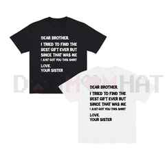 "Dear Brother" Sibling Bond T-Shirt