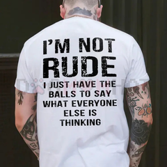 "I'm Not Rude, I Have Social Anxiety" T-Shirt