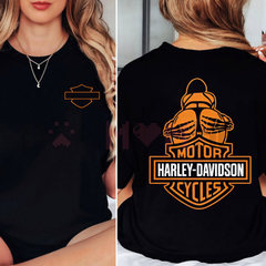 "Barley Chick" Biker Style Men's Tee