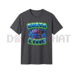 "Busta Lime" Colorful Cartoon Alien Tee