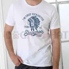 "Chief Kickabitch" Funny Parody T-Shirt