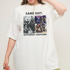 "Abolish ICE" Different Uniform Same Shit Shirt – Pro-Immigrant Activist Tee