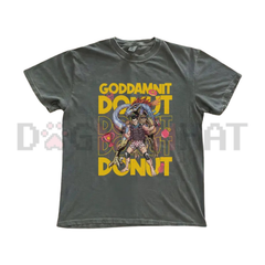 "Goddamnit Donut" T-Shirt – Funny LitRPG Sci-Fi Graphic Tee