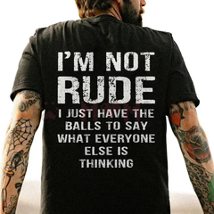 "I'm Not Rude, I Have Social Anxiety" T-Shirt