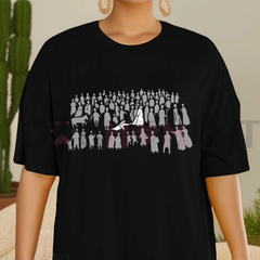 "By His Wounds" Christian Washed T-Shirt