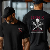"Badass Generation" Gen X Custom Year T-Shirt