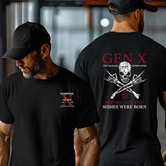 "Badass Generation" Gen X Custom Year T-Shirt