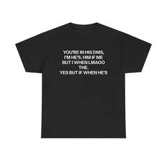 "DMs" T-Shirt - Funny 'Direct Messages' Social Media Tee