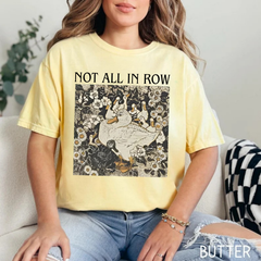 "Ducks Not in a Row" Mama Duck Comfort Colors® Shirt – Funny Cottagecore Gift