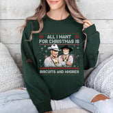 "Holy Shit Where's the Tylenol" Ugly Sweatshirt – Funny Christmas Vacation Quote Jumper