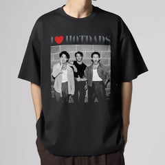 "I Love Hot Dads" Jonas Siblings Tour Tee