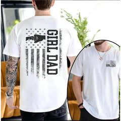 "Girl Dad" T-Shirt - Proud Dad of Girls & Father's Day Gift