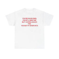 "DMs" T-Shirt - Funny 'Direct Messages' Social Media Tee