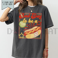 "Bad Day To Be A Hot Dog" Funny Summer Tee