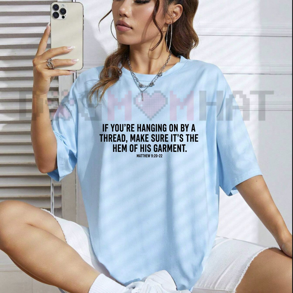 "Hem Of His Garment" Christian Faith T-Shirt