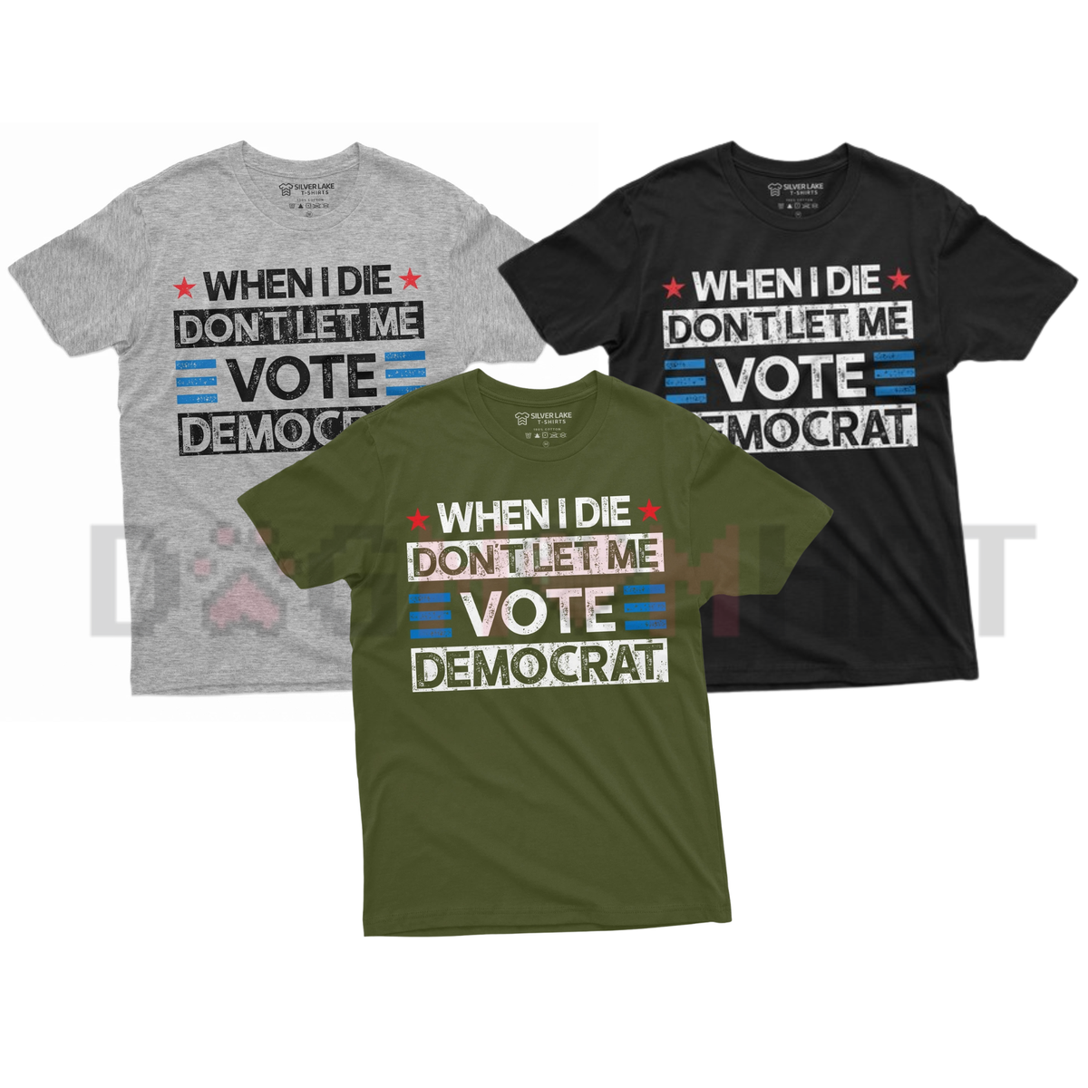 "Don't Let Me Vote Democrat" Funny Political Shirt