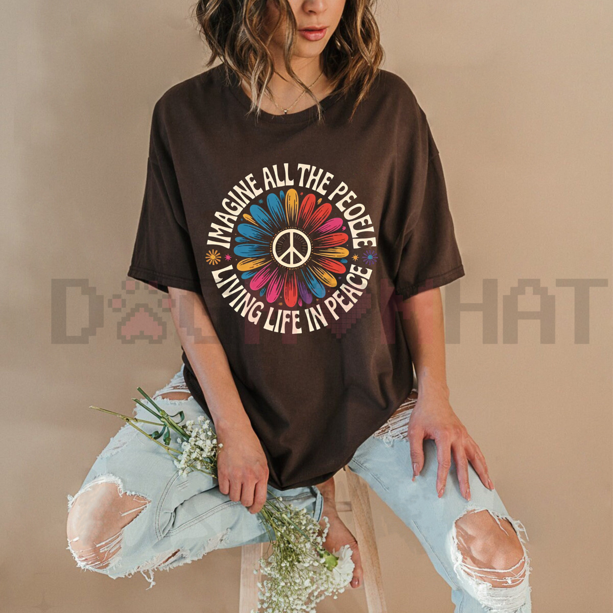 "Imagine All The People" Peace T-Shirt
