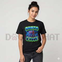 "Busta Lime" Colorful Cartoon Alien Tee
