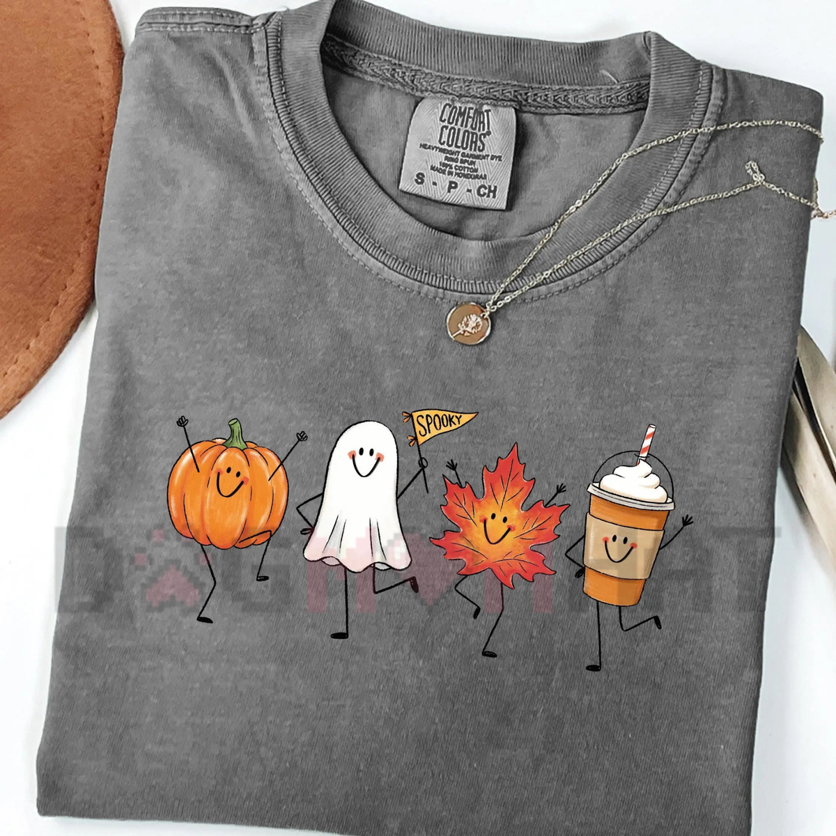 "Autumn Magic" Halloween T-Shirt - Cozy Fall Pumpkin Spice Tee