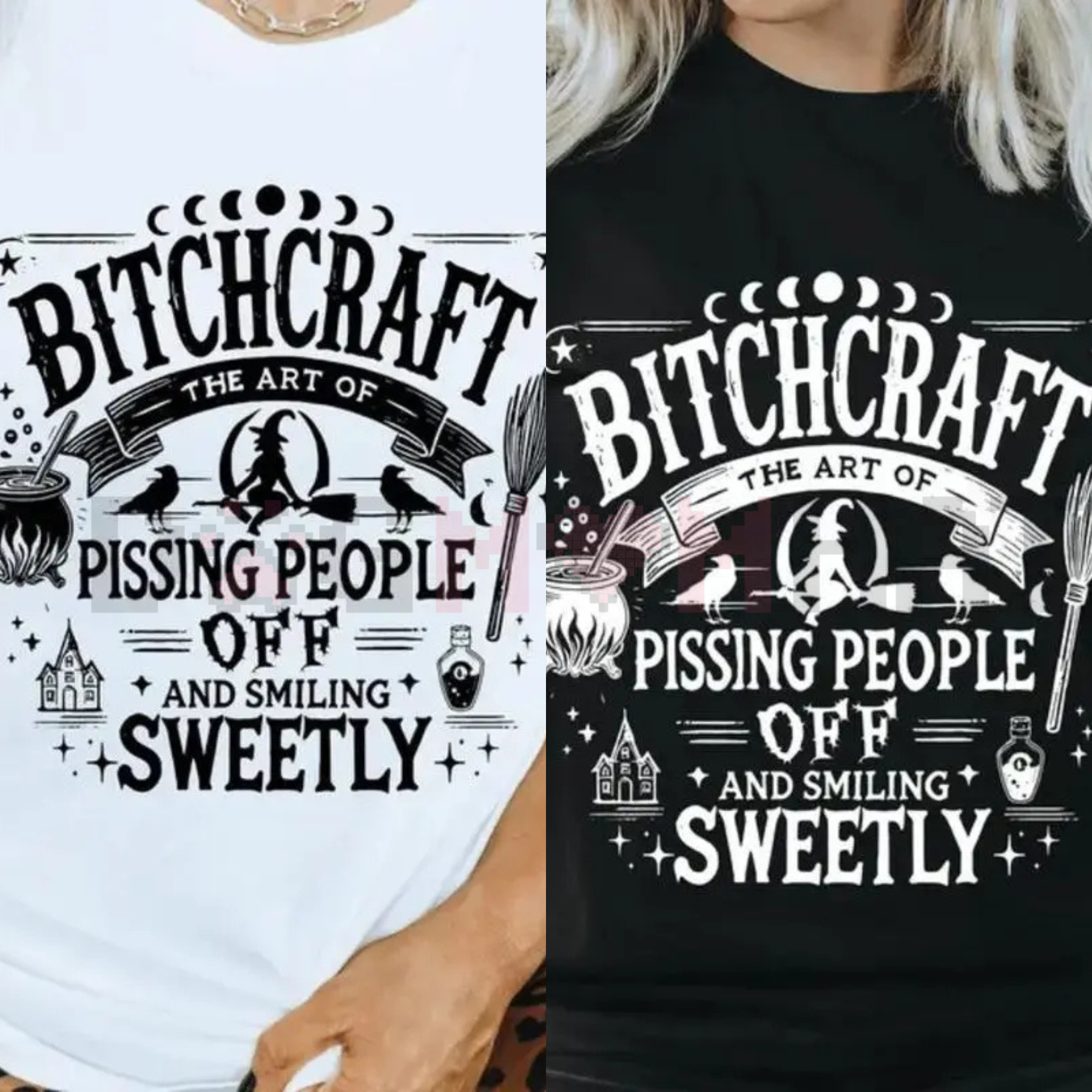 "Bitchcraft" Modern Occult Graphic Tee