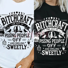 "Bitchcraft" Modern Occult Graphic Tee