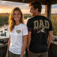 "Camo Duck Dad" Vintage T-Shirt