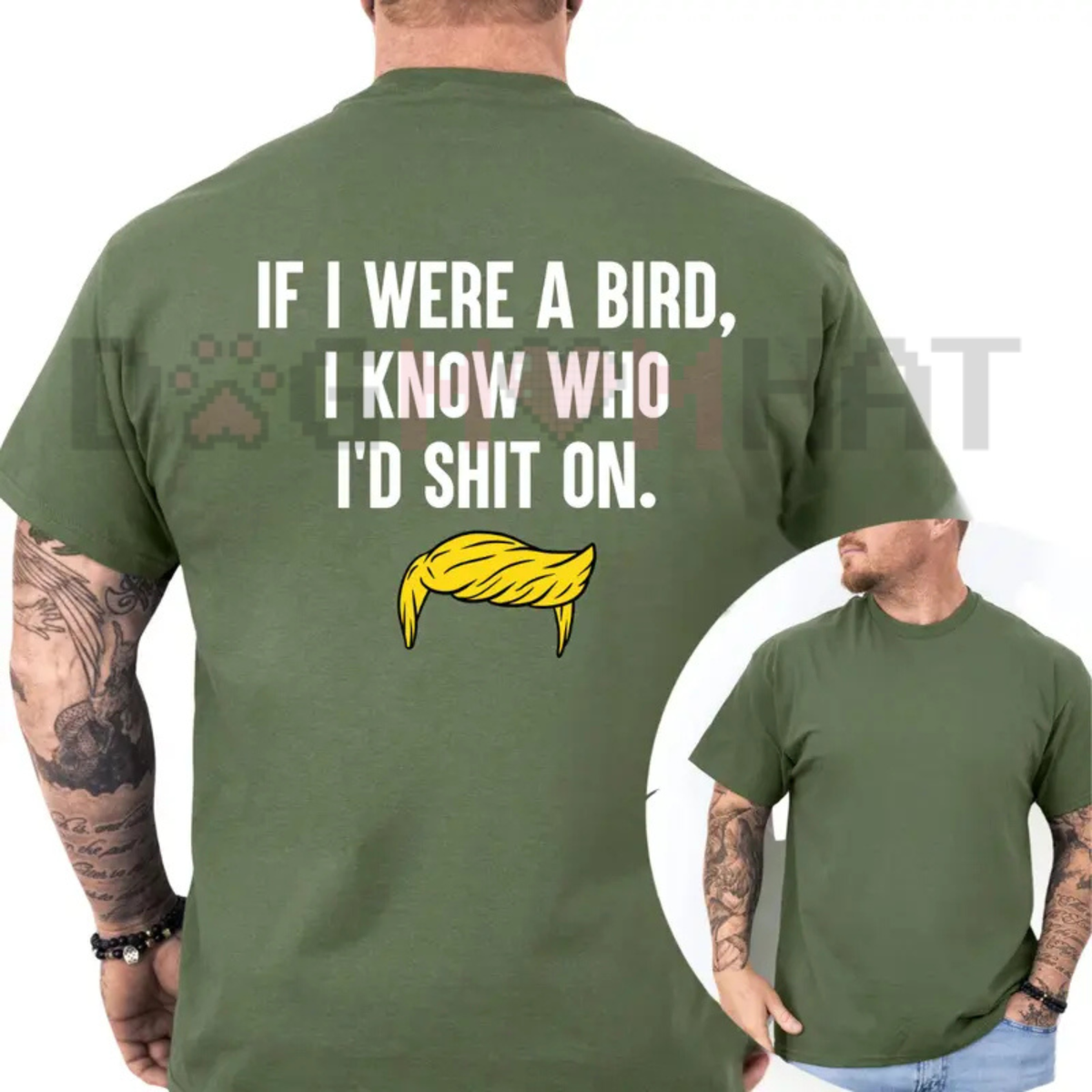 "Bird's Eye View" Sarcastic Graphic Tee
