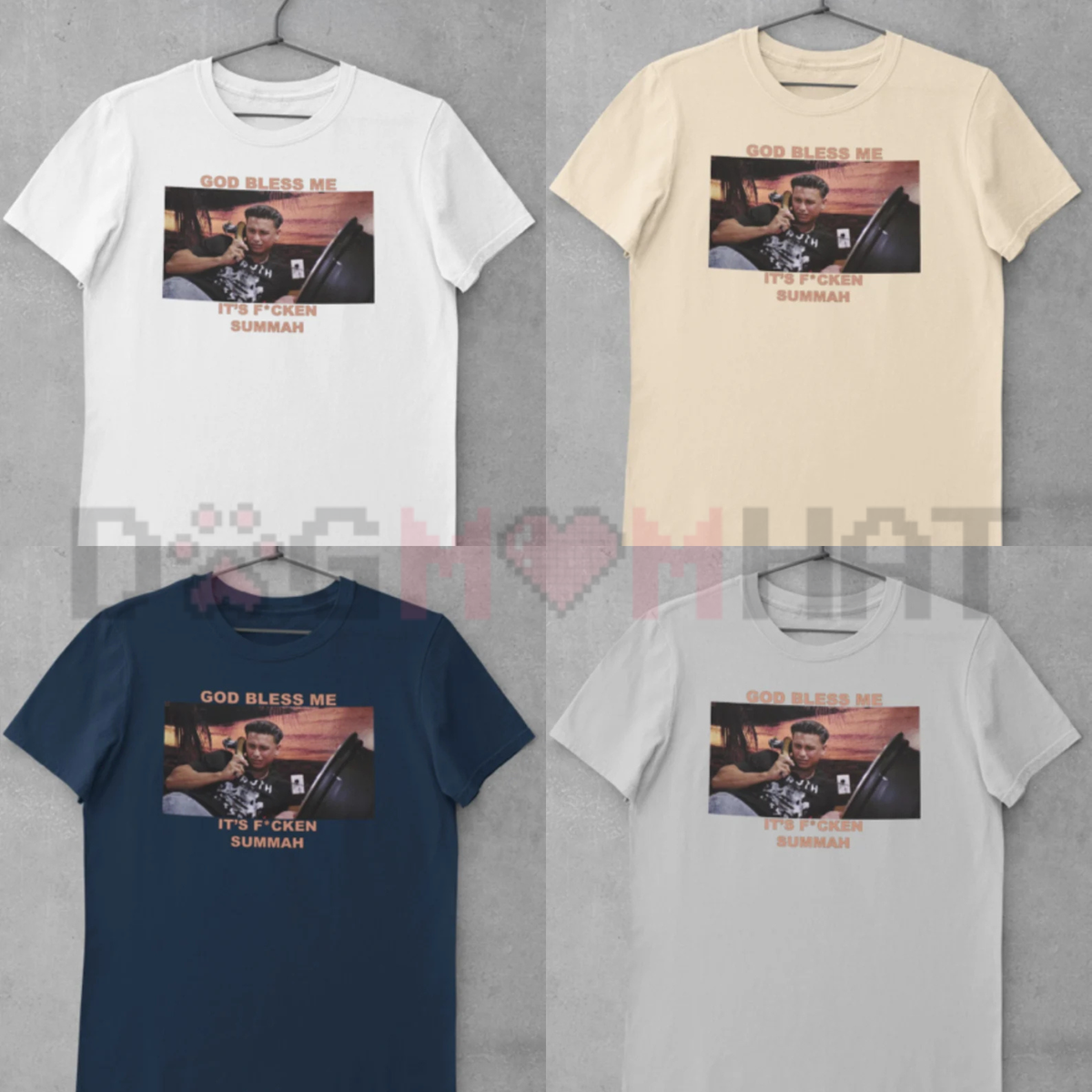 "God Bless Me It's F*cken Summah" Graphic Tee