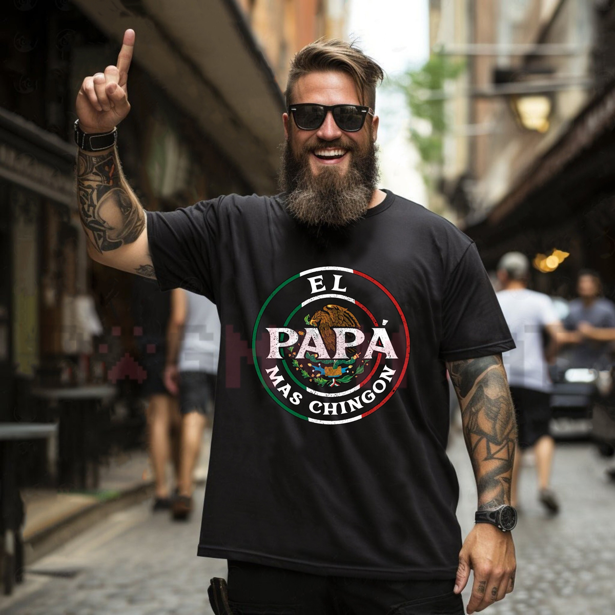 "El Papá Más Chingón" Men's Father's Day Tee