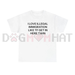 "I Love Illegal" Edgy Graphic T-Shirt