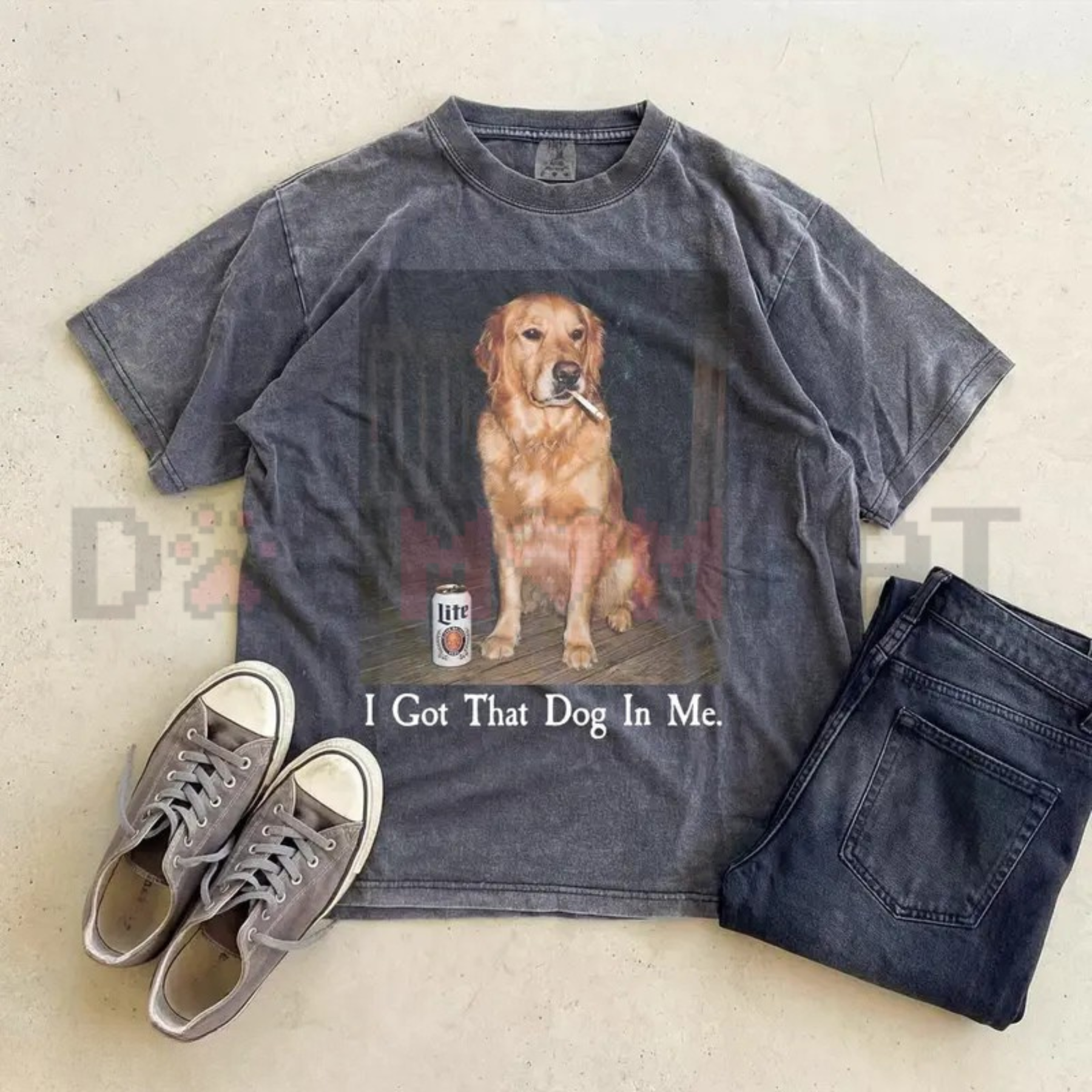 "I Got That Dog In Me" Shirt – Funny Golden Retriever Meme Tee