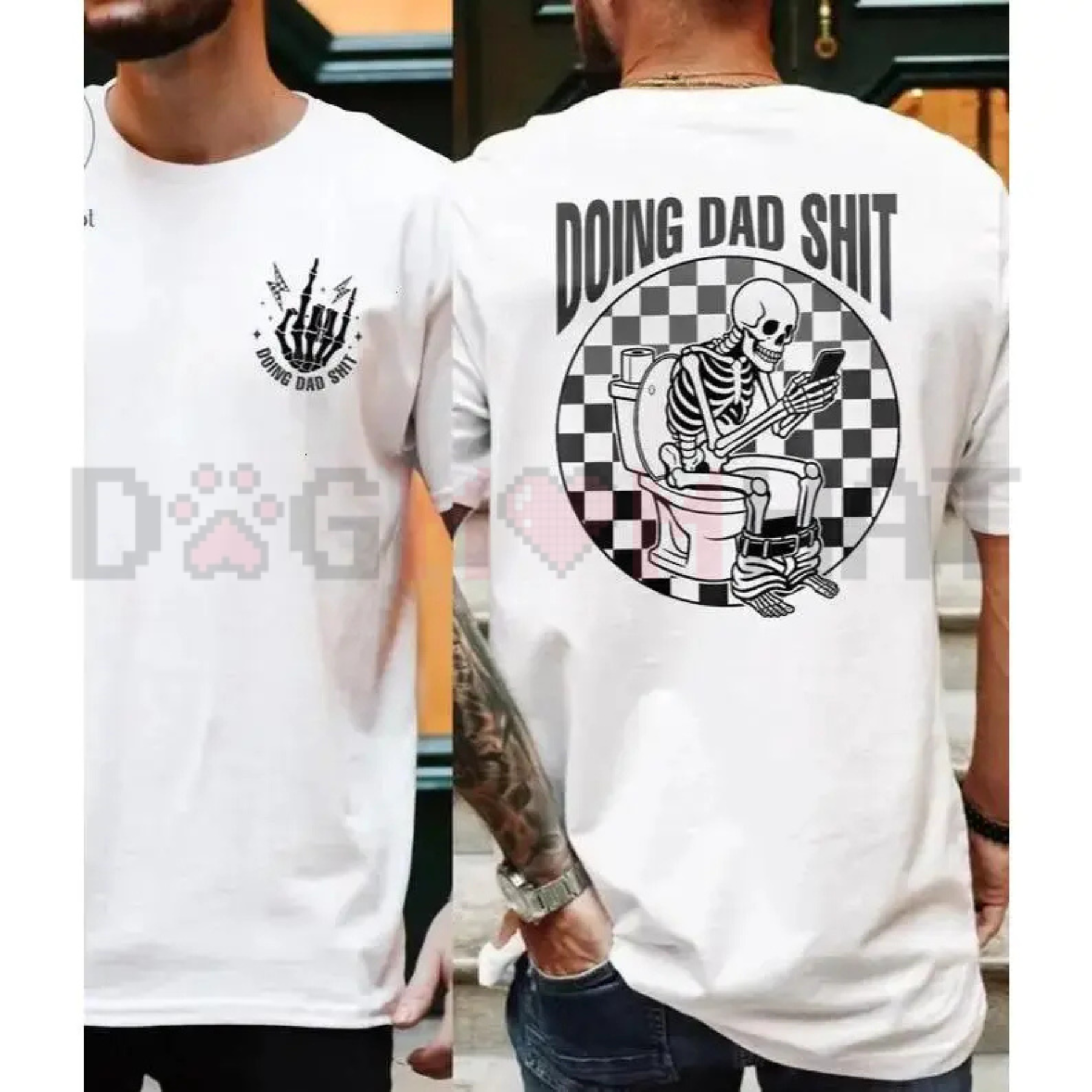 "Doing Dad Shit" T-Shirt – Fresh Take on Fatherhood Tee
