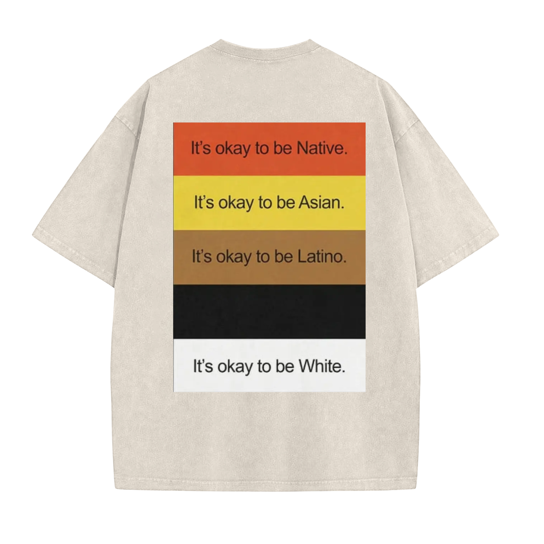 "It's Okay To Be..." Funny Washed T-Shirt