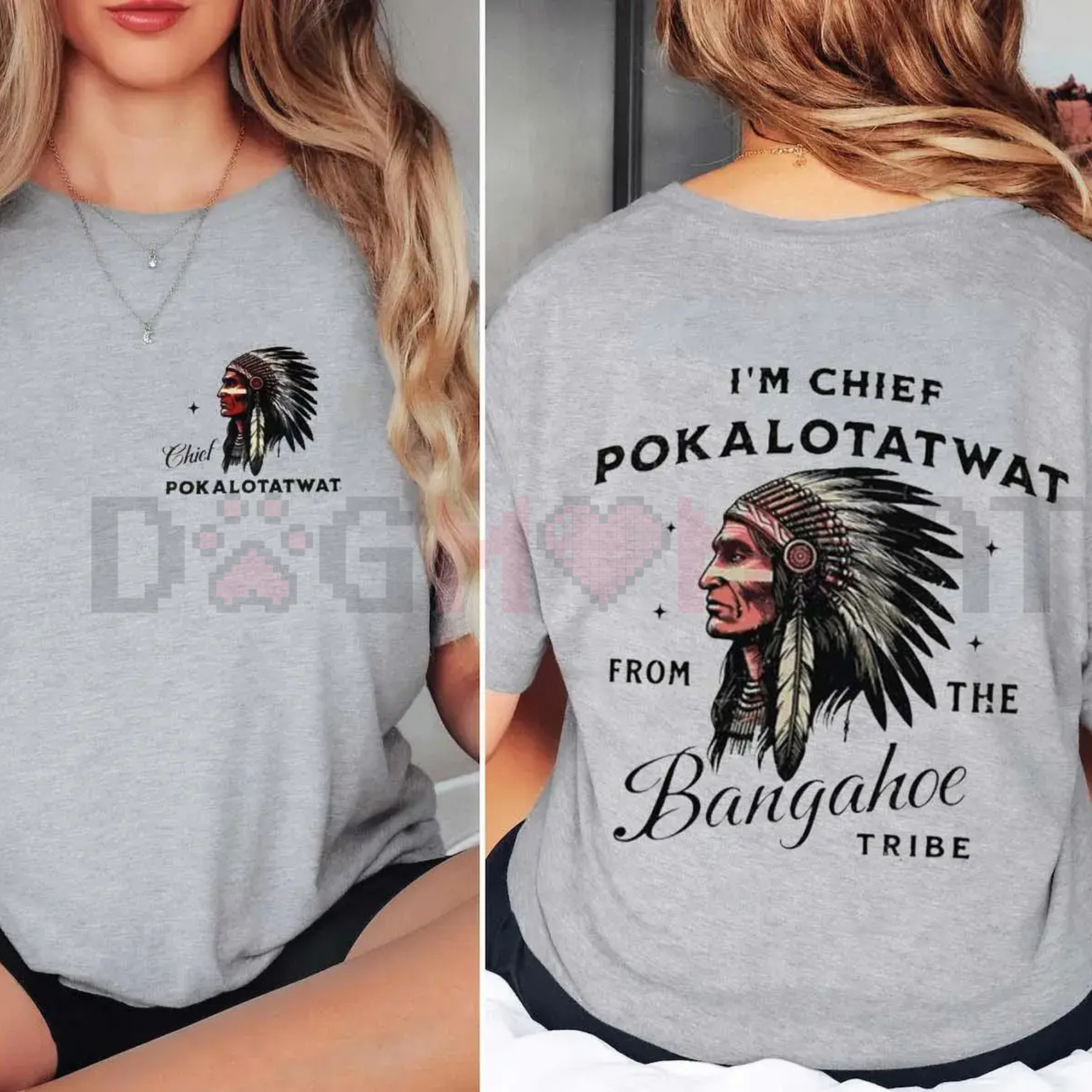 "Chief Pokalotatwat" Funny Adult Humor Tee