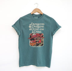 "D&D and Drive Ins" T-Shirt – Comfort Colors Dragon Graphic Tee