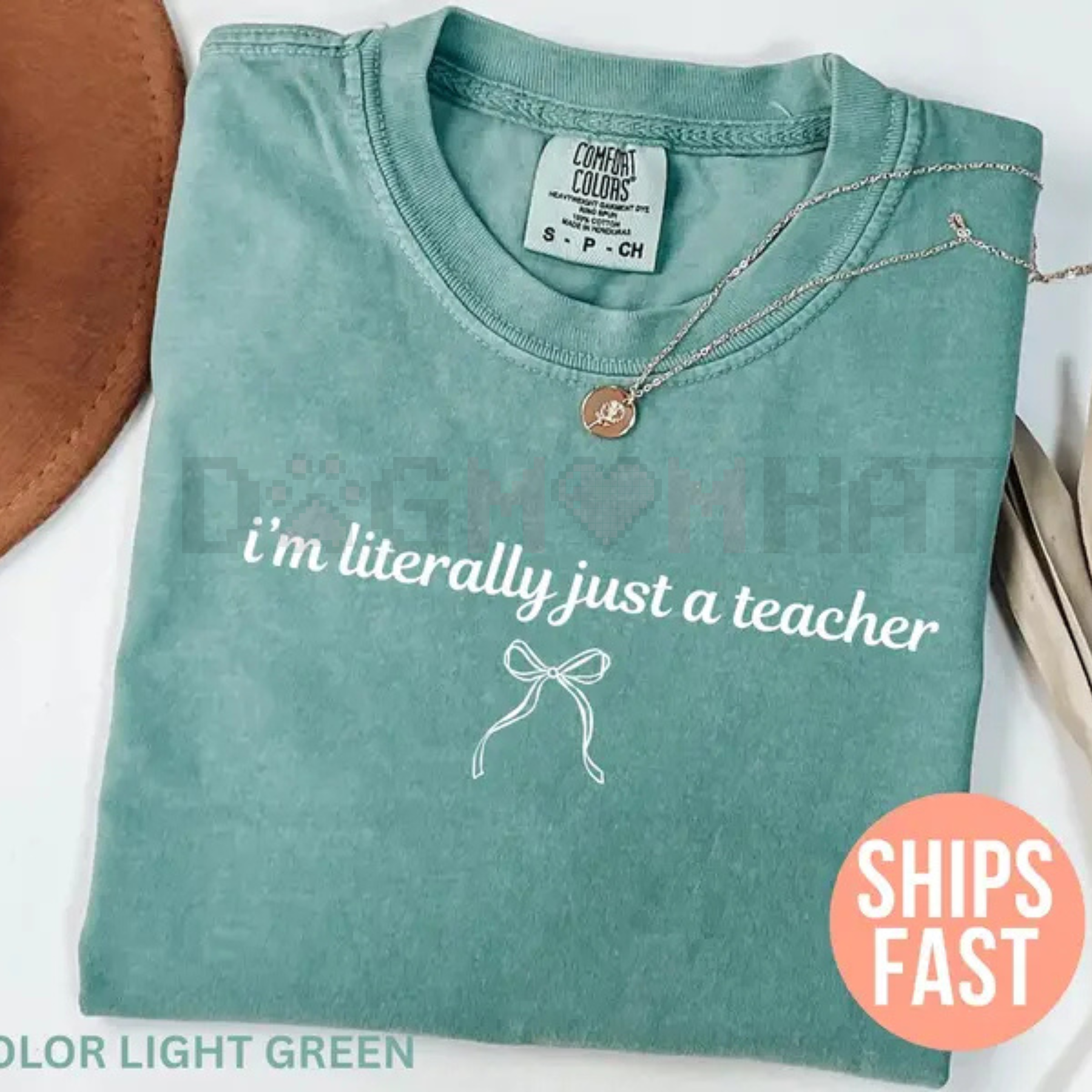 "I'm Literally Just a Teacher" Comfort Colors® Shirt
