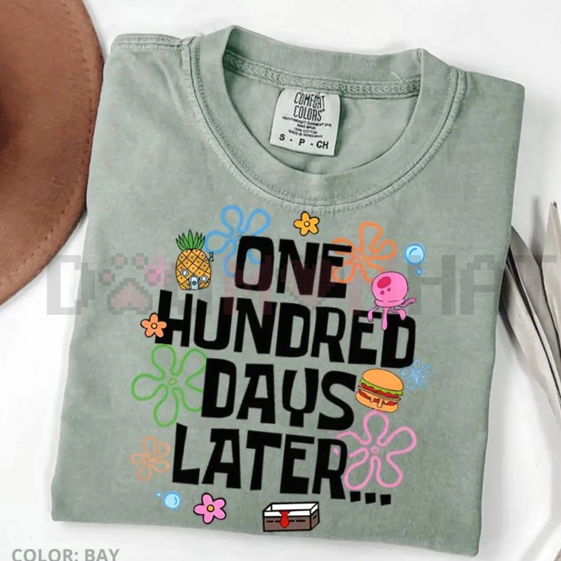 "100 Days Later" Teacher Survival T-Shirt