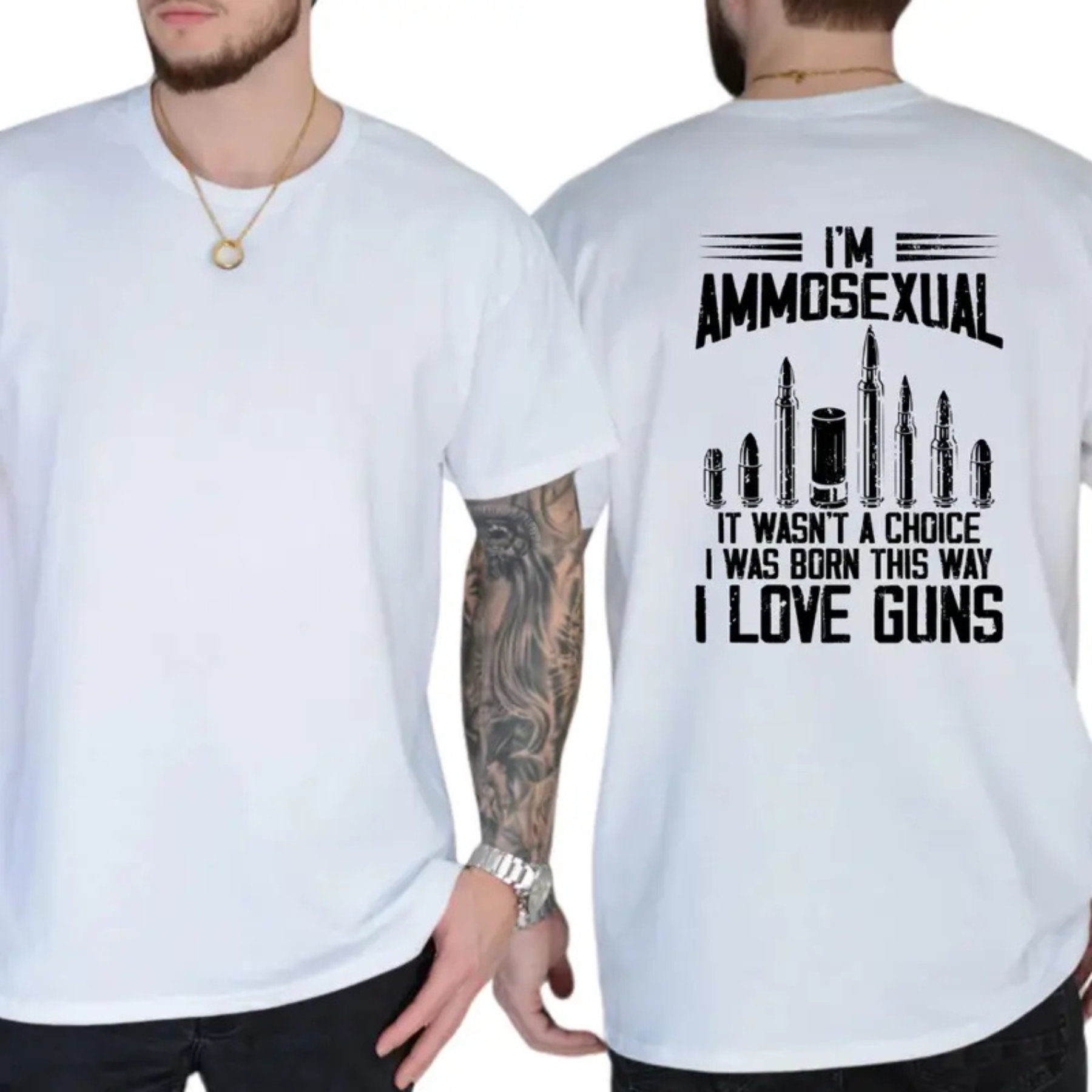"I'm Ammosexual" Funny Gun T-Shirt