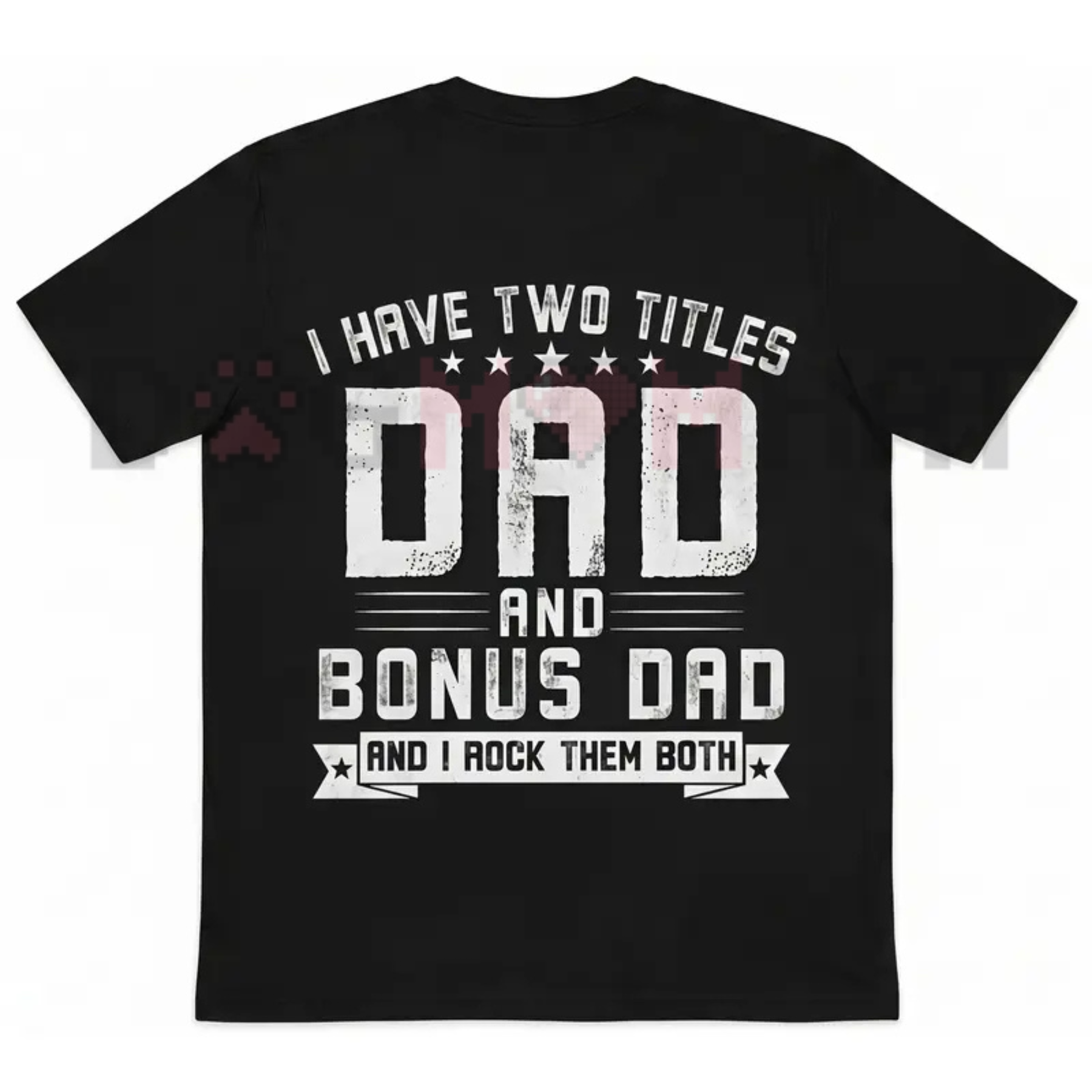 "Dad & Bonus Dad" Organic T-Shirt
