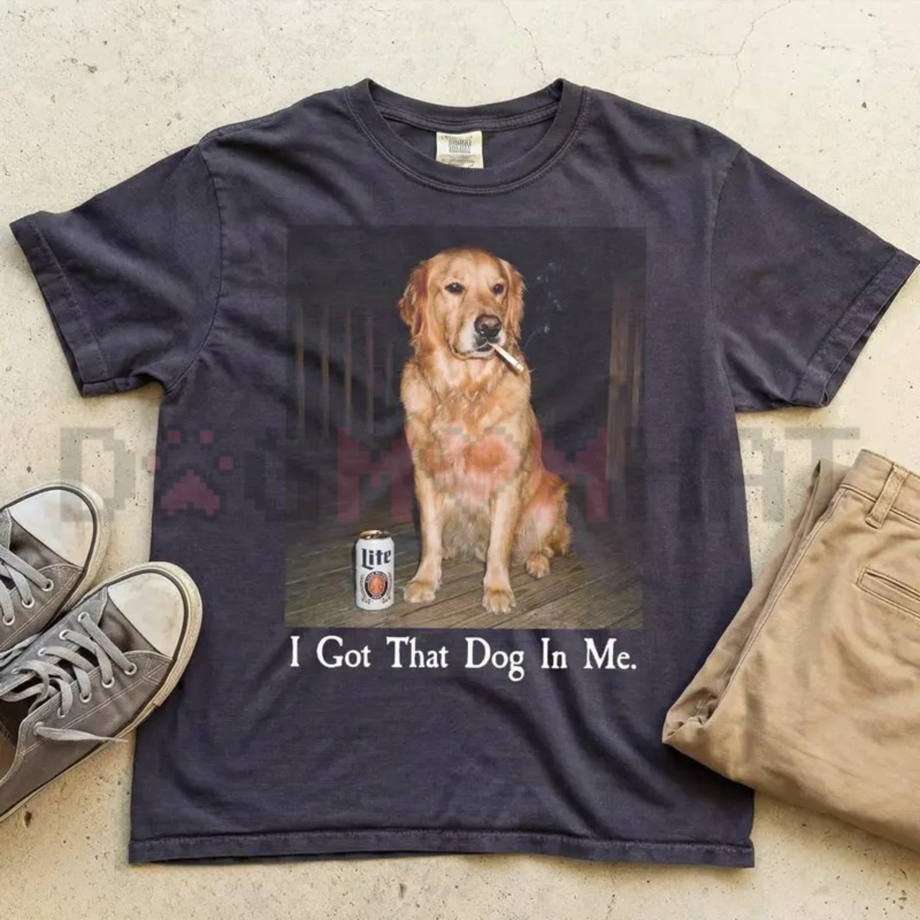 "I Got That Dog In Me" Shirt – Funny Golden Retriever Meme Tee