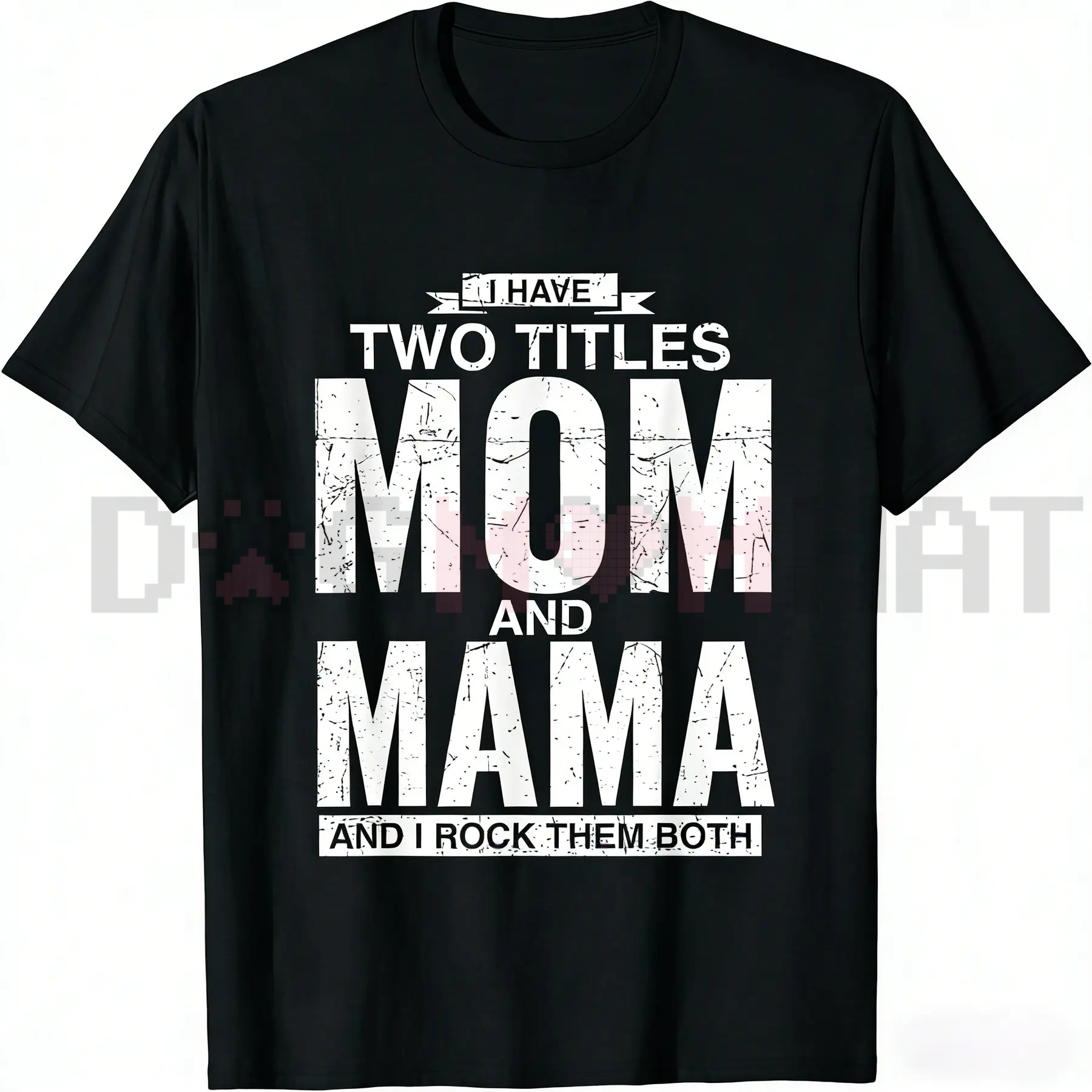 "Cool Dad and Papa" Double Title Rocking T-Shirt