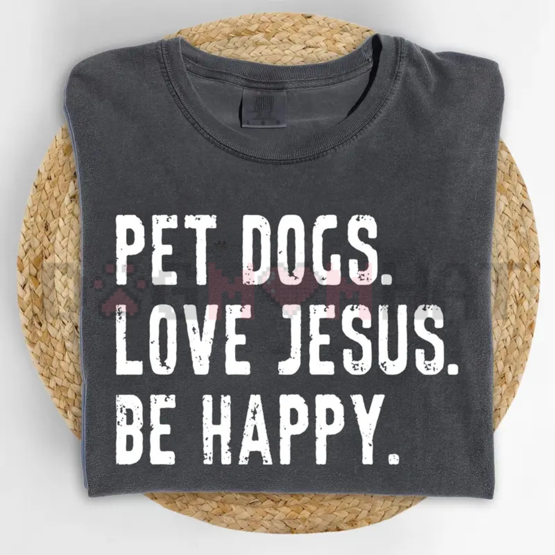 "Dogs and Jesus" T-Shirt – Funny Christian Dog Lover Tee