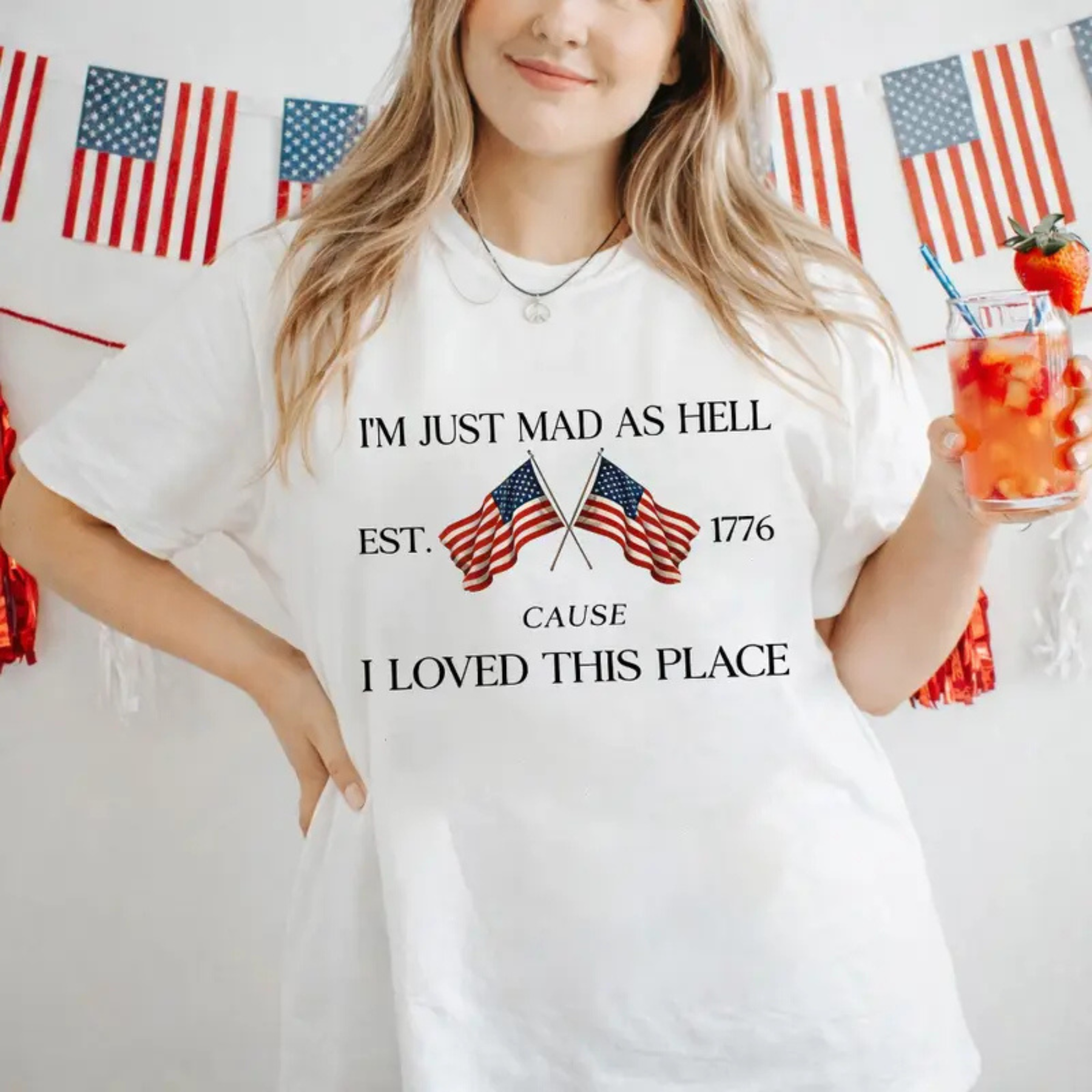 "I'm Just Mad Cuz I Loved This Place" 250th Anniversary Shirt