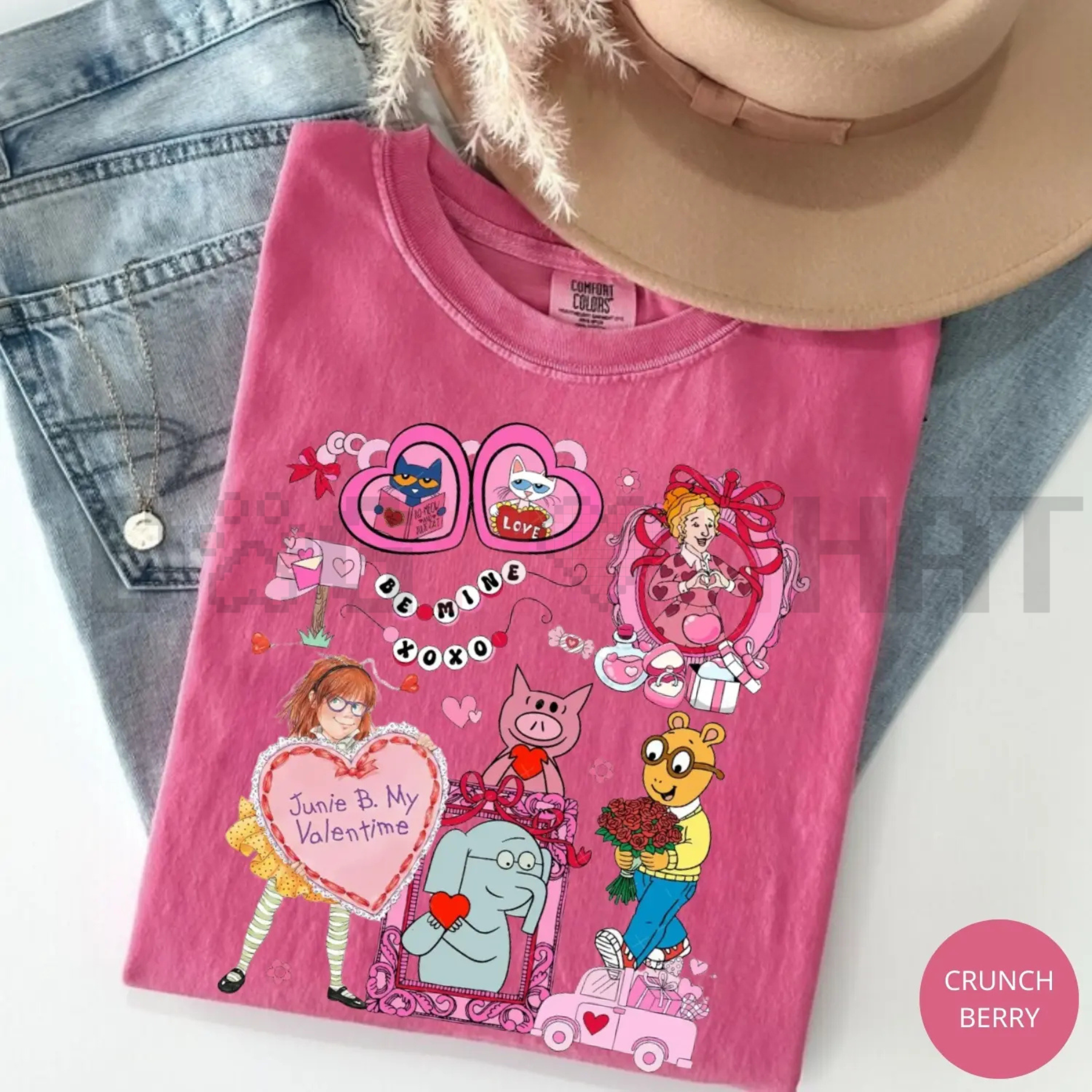 "Be Mine" Book Club Valentine Tee