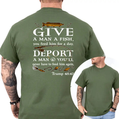 "Deport A Man" Political Satire T-Shirt